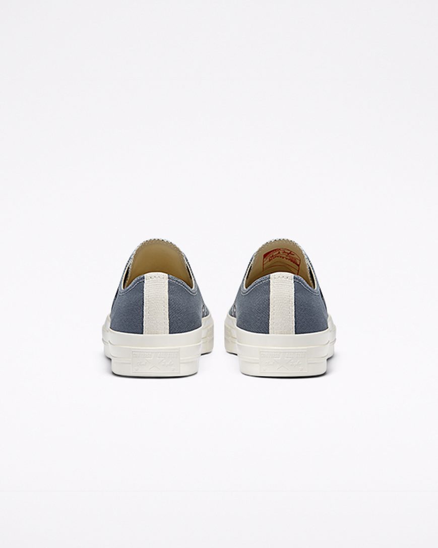 Women's Converse x Comme des Garçons PLAY Chuck 70 Low Top Shoes Grey / Black | AU E1094G